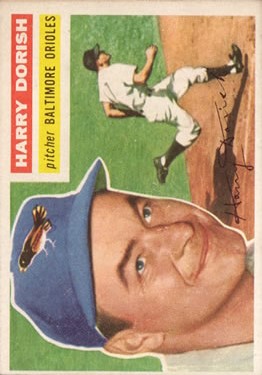 1956 Topps #167 Harry Dorish