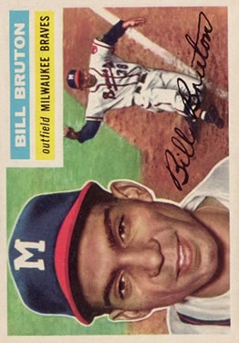 1956 Topps #185 Bill Bruton