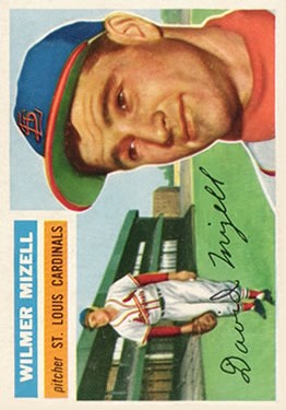 1956 Topps #193 Wilmer Mizell