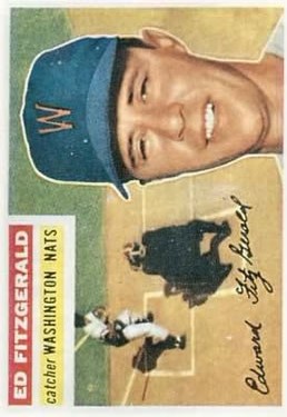 1956 Topps #198 Ed Fitzgerald
