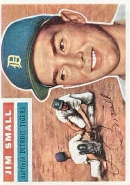1956 Topps #207 Jim Small RC