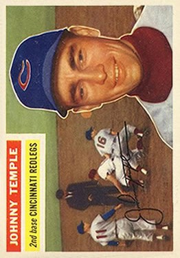 1956 Topps #212 Johnny Temple