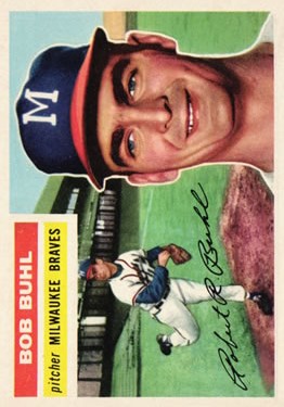 1956 Topps #244 Bob Buhl
