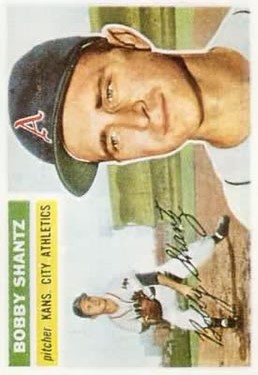 1956 Topps #261 Bobby Shantz
