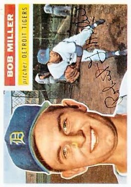 1956 Topps #263 Bob Miller