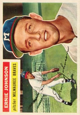 1956 Topps #294 Ernie Johnson
