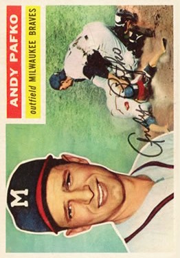 1956 Topps #312 Andy Pafko