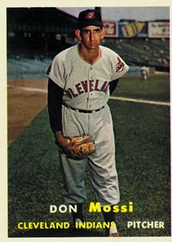 1957 Topps #8 Don Mossi