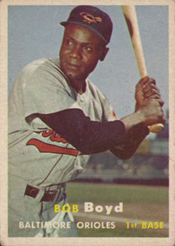 1957 Topps #26 Bob Boyd