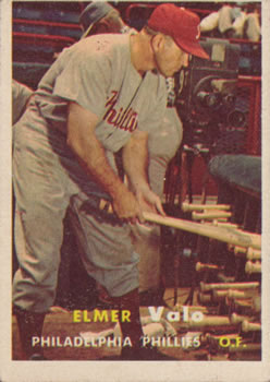 1957 Topps #54 Elmer Valo