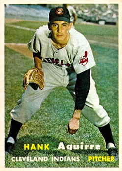 1957 Topps #96 Hank Aguirre RC