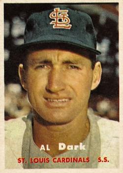 1957 Topps #98 Alvin Dark