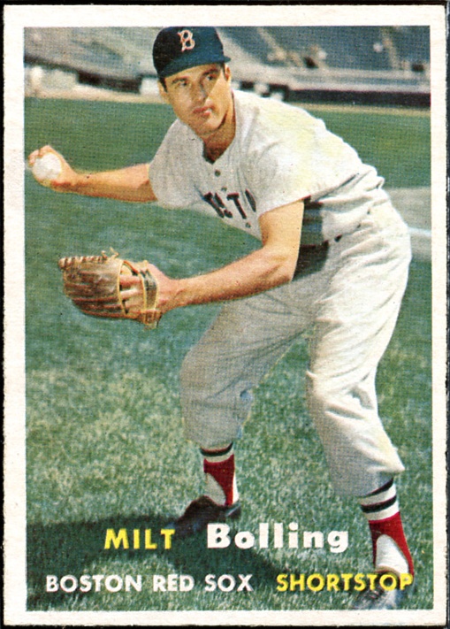 1957 Topps #131 Milt Bolling