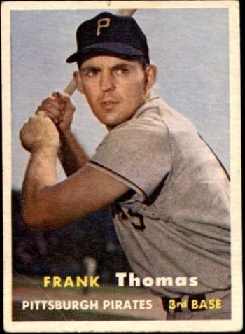 1957 Topps #140 Frank Thomas