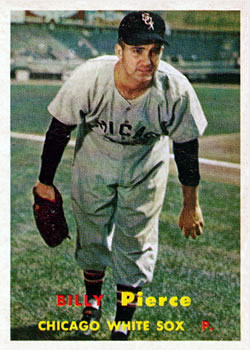 1957 Topps #160 Billy Pierce