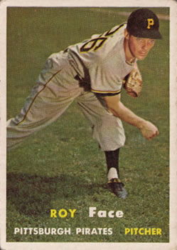1957 Topps #166 Roy Face