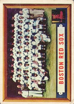 1957 Topps #171 Boston Red Sox TC