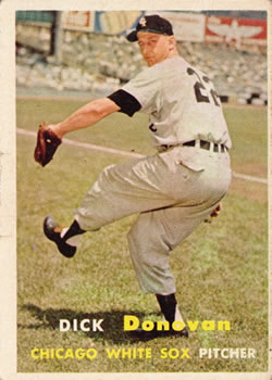 1957 Topps #181 Dick Donovan