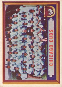 1957 Topps #183 Chicago Cubs TC