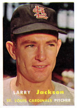 1957 Topps #196 Larry Jackson