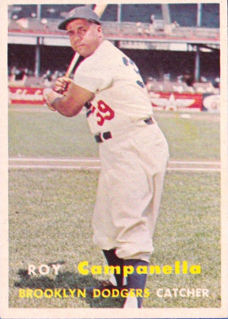 1957 Topps #210 Roy Campanella