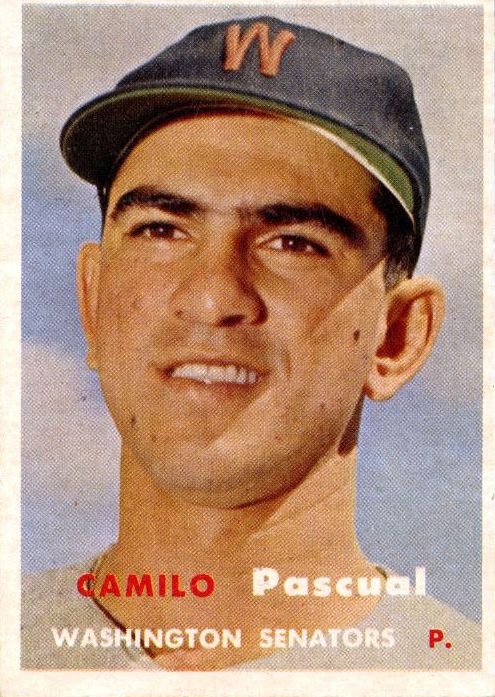 1957 Topps #211 Camilo Pascual
