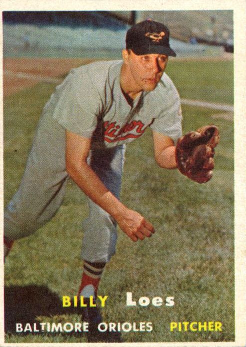 1957 Topps #244 Billy Loes