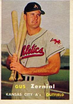 1957 Topps #253 Gus Zernial