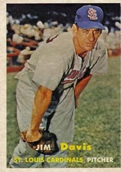 1957 Topps #273 Jim Davis