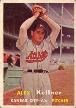 1957 Topps #280 Alex Kellner