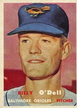 1957 Topps #316 Billy O'Dell