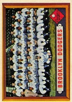 1957 Topps #324 Brooklyn Dodgers TC