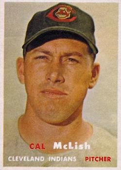 1957 Topps #364 Cal McLish RC
