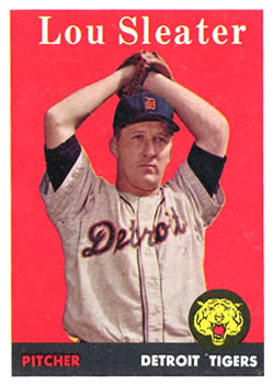 1958 Topps #46A Lou Sleater