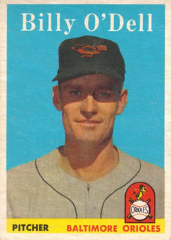 1958 Topps #84 Billy O'Dell