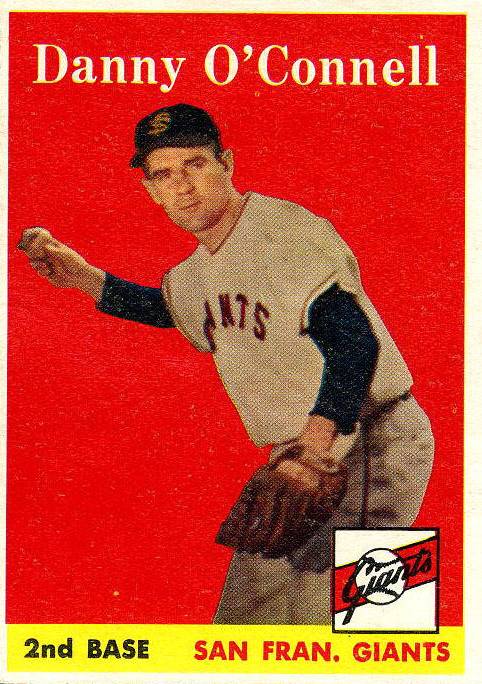 1958 Topps #166 Danny O'Connell