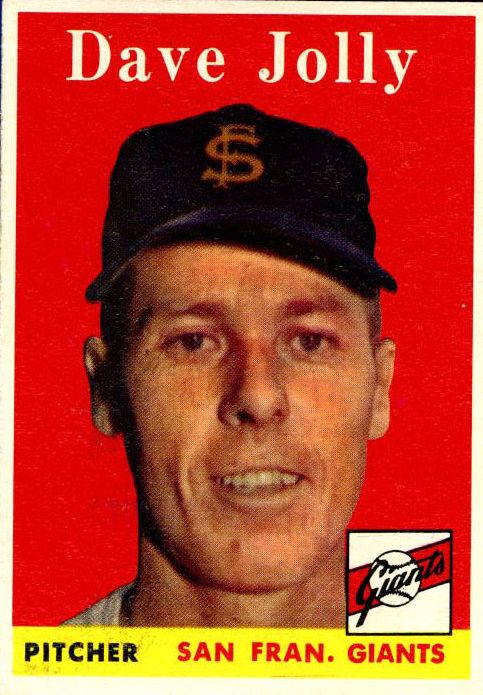 1958 Topps #183 Dave Jolly