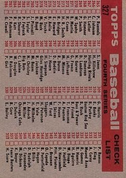 1958 Topps #327 Chicago Cubs TC back image
