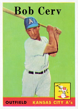 1958 Topps #329 Bob Cerv