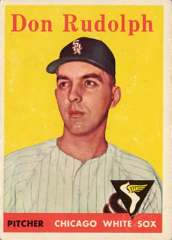 1958 Topps #347 Don Rudolph RC