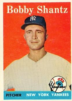 1958 Topps #419 Bobby Shantz