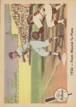 1959 Fleer Ted Williams #7 From Mound to Plate