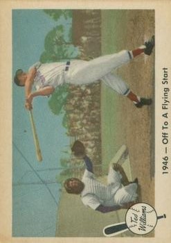 1959 Fleer Ted Williams #26 Off to Flying Start