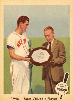 1959 Fleer Ted Williams #32 Most Valuable Player