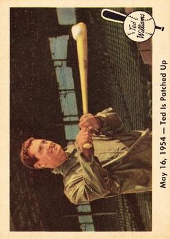 1959 Fleer Ted Williams #51 Ted is Patched Up