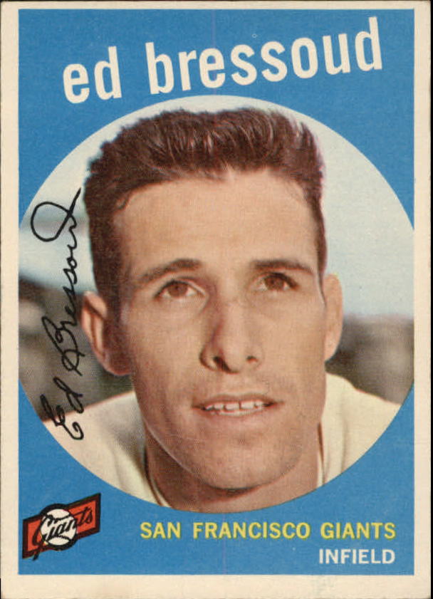 1959 Topps #19 Eddie Bressoud
