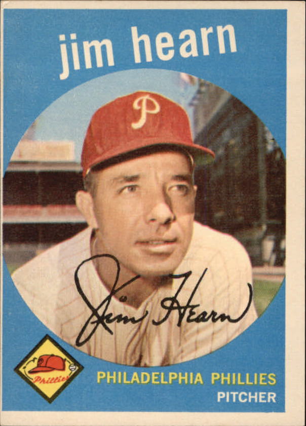 1959 Topps #63 Jim Hearn