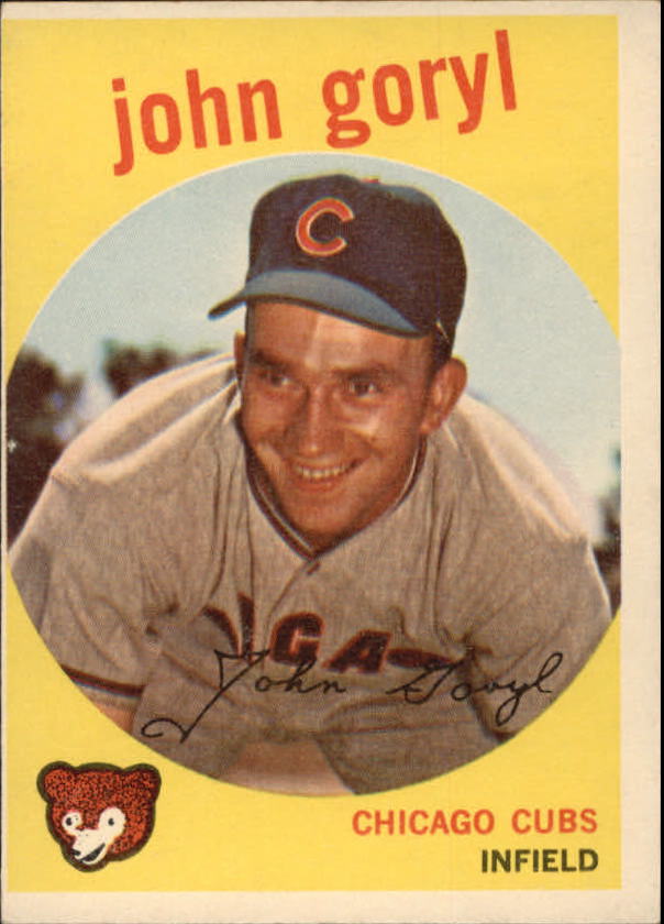 1959 Topps #77 John Goryl
