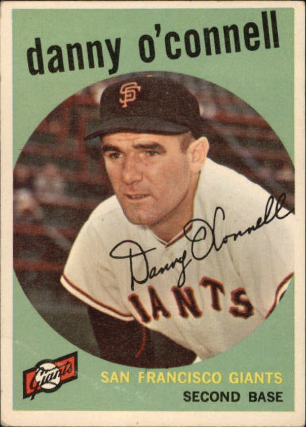 1959 Topps #87 Danny O'Connell