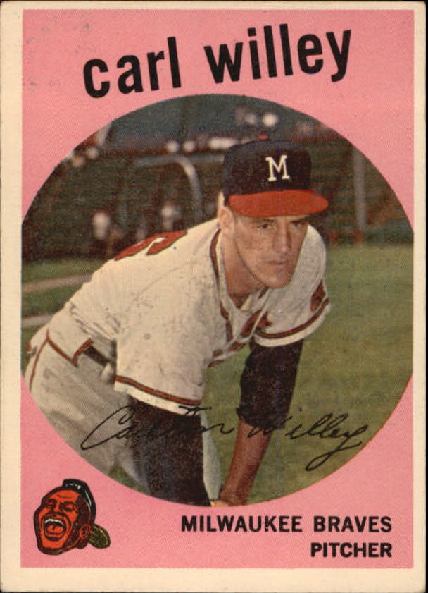 1959 Topps #95 Carl Willey